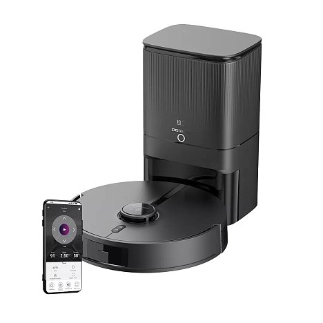 Робот-пылесос с пыленакопителем Polaris PVCRDC 5006 Wi-Fi IQ Home