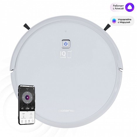 Робот-пылесос Polaris PVCR 4105 WI-FI IQ Home Aqua