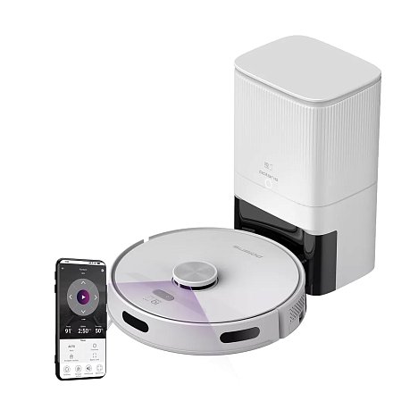 Робот-пылесос с пыленакопителем Polaris PVCRDC G2 6002 Wi-Fi IQ Home