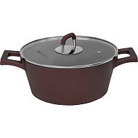 Кастрюля Polaris Burgundy-20C с крышкой Ø20 см (2.4 л)