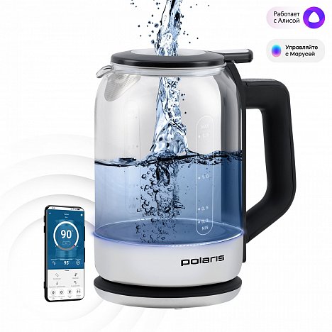 Чайник Polaris PWK 1720CGLD WIFI IQ Home