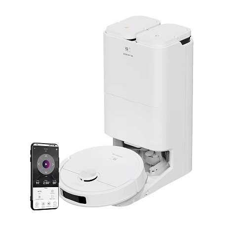 Робот-пылесос со станцией самоочистки Polaris PVCRAC 7790 Wi-Fi IQ Home