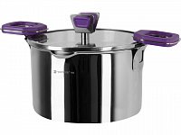 Кастрюля Polaris Violette-18C с крышкой Ø18 см (2 л)