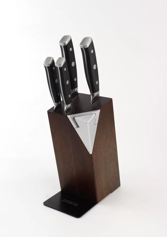 Набор ножей Polaris Cook Master-5SS набор для резки 1 слайсер 2 насадки д нарезки по корейски 2насадки д шинковки брусочками терка