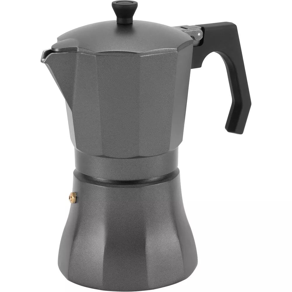 Кофеварка гейзерная Graphit-9С кофеварка гейзерная алюминий 0 3 л apollo 6 порций индукция apl 06