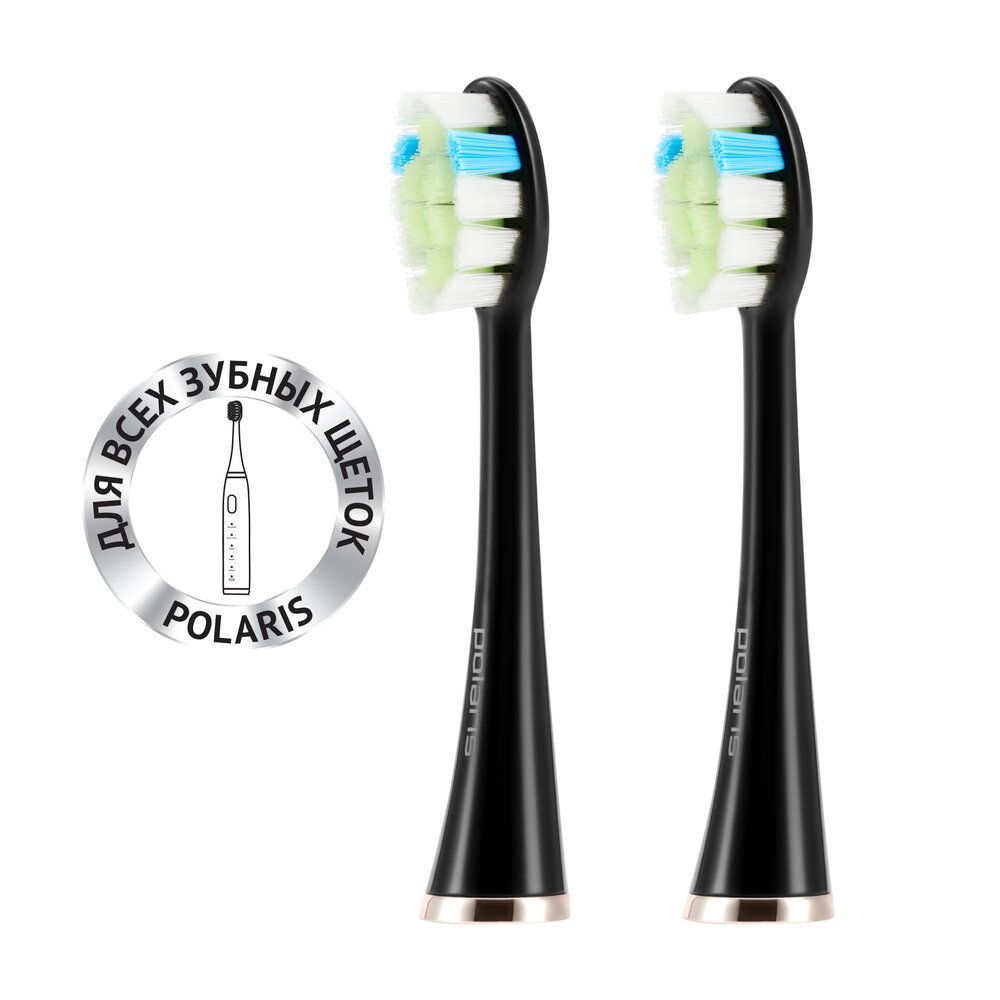 POLARIS Комплект насадок для электрической зубной щетки Polaris TBH 0101 M (2) цена и фото